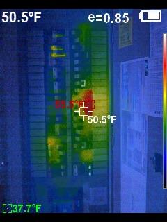 Higher Resolution 320 x 240 IR Infrared Thermal Imaging Camera. Model HTI-19 with Improved 300,000 Pixels, Sharp 3.2in Color Display Screen, Battery Included. Lightweight Comfortable Grip. customer photo 2
