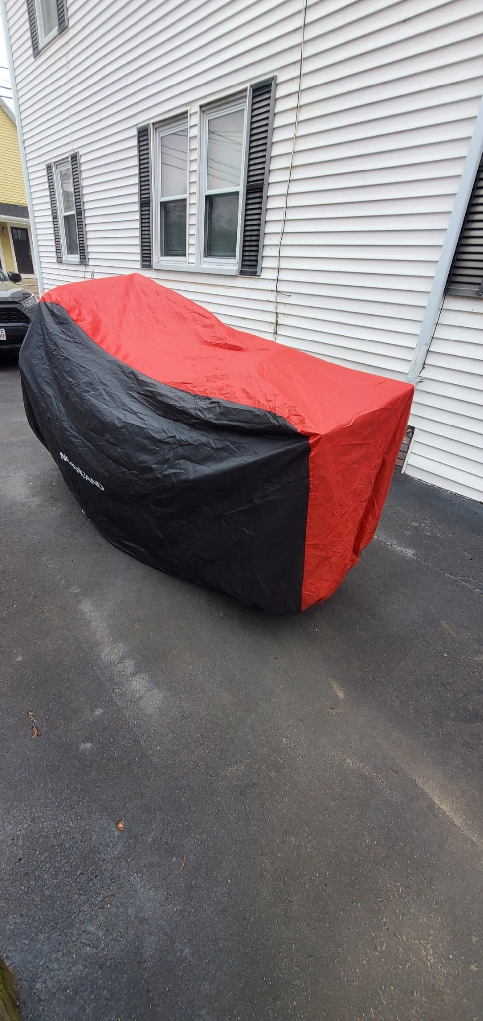 NEVERLAND Motorcycle Cover Waterproof Outdoor Heavy Duty with 2 Lock-Holes customer photo 2