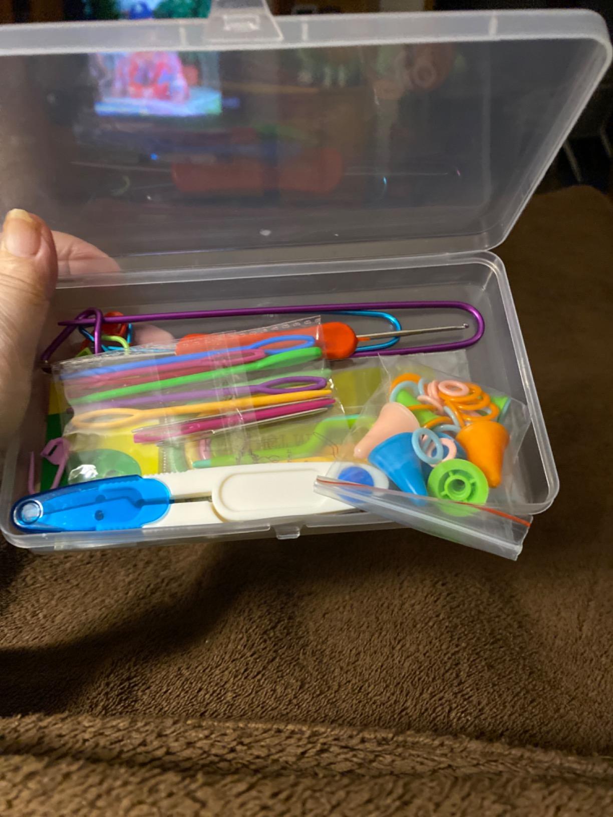 Knitting Accessories Kit Knitting Supplies Cable Needles for Knitting Tools customer photo 1