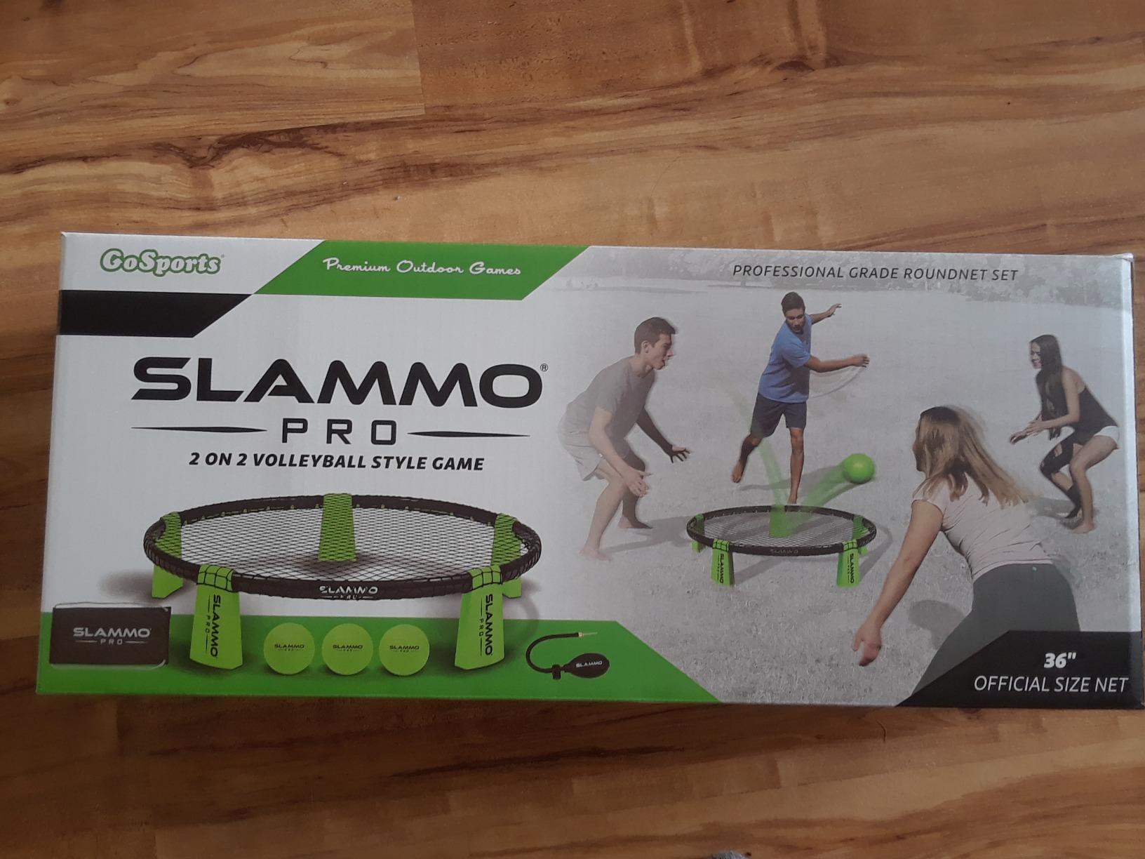 GoSports Slammo PRO Game Set – Premium Outdoor Lawn, Beach & Tailgating Roundnet Game for Kids, Teens & Adults customer photo 2