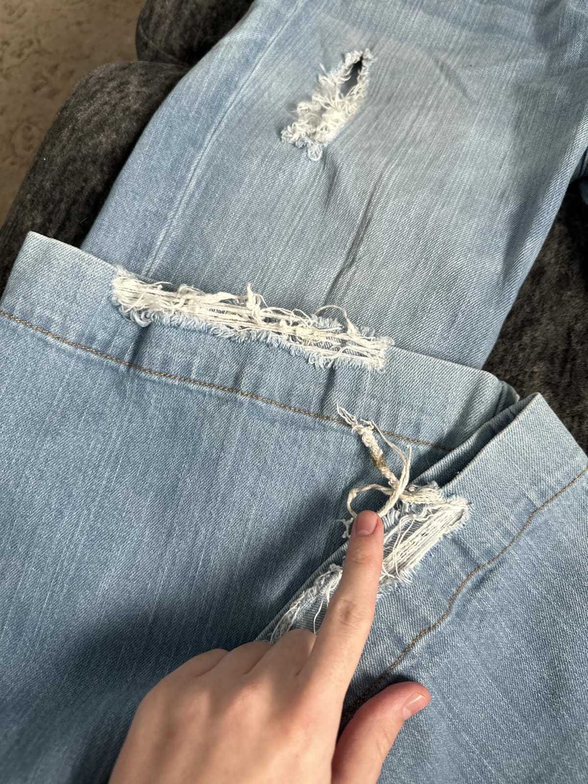 Kimes Ranch Women's Jennifer Ultra-High Rise Wide Flare Dark Wash Jeans customer photo 1