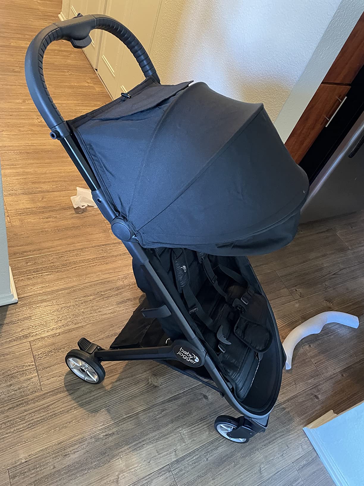 Baby Jogger® City Tour 2 Carry-On Approved Travel Stroller, Ultra-Compact Baby Stroller, Lightweight, Easy Fold, Baby Travel Essential, Pitch Black customer photo 1