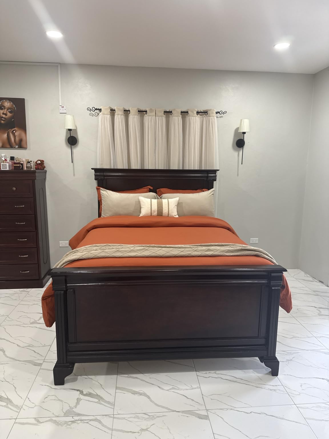 Bedsure Prewashed Duvet Cover Queen, Cotton-Like Soft Bedding Set, White customer photo 2