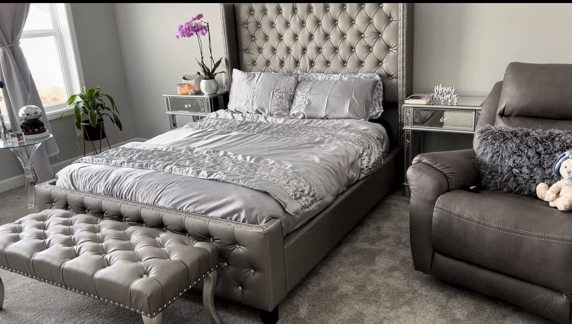 Blissful Nights z4 Adjustable Bed Frame for Storage Beds with Massage Anti-Snore, Zero G, USB Charging Station, Wireless Remote Head and Foot Incline and No Tools Required Assembly … (Queen) customer photo 2