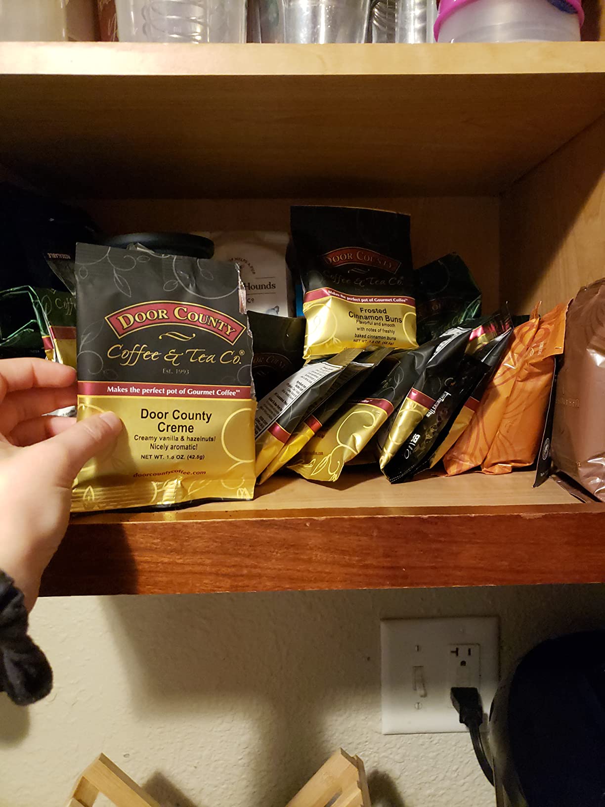 Door County Coffee Gourmet Flavored Sampler Pack, Ten 1.5 oz Bags customer photo 1