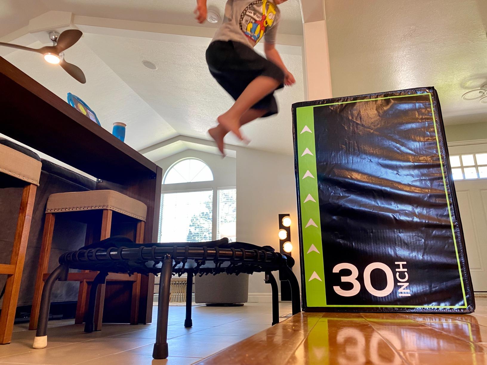 BalanceFrom 3-in-1 Foam Plyometric Jump Box for Home Gym, Multiple Heights. customer photo 1