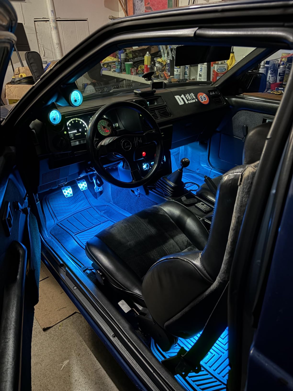Govee Car LED Lights, RGB Smart Car Interior Lights, App Control customer photo 1
