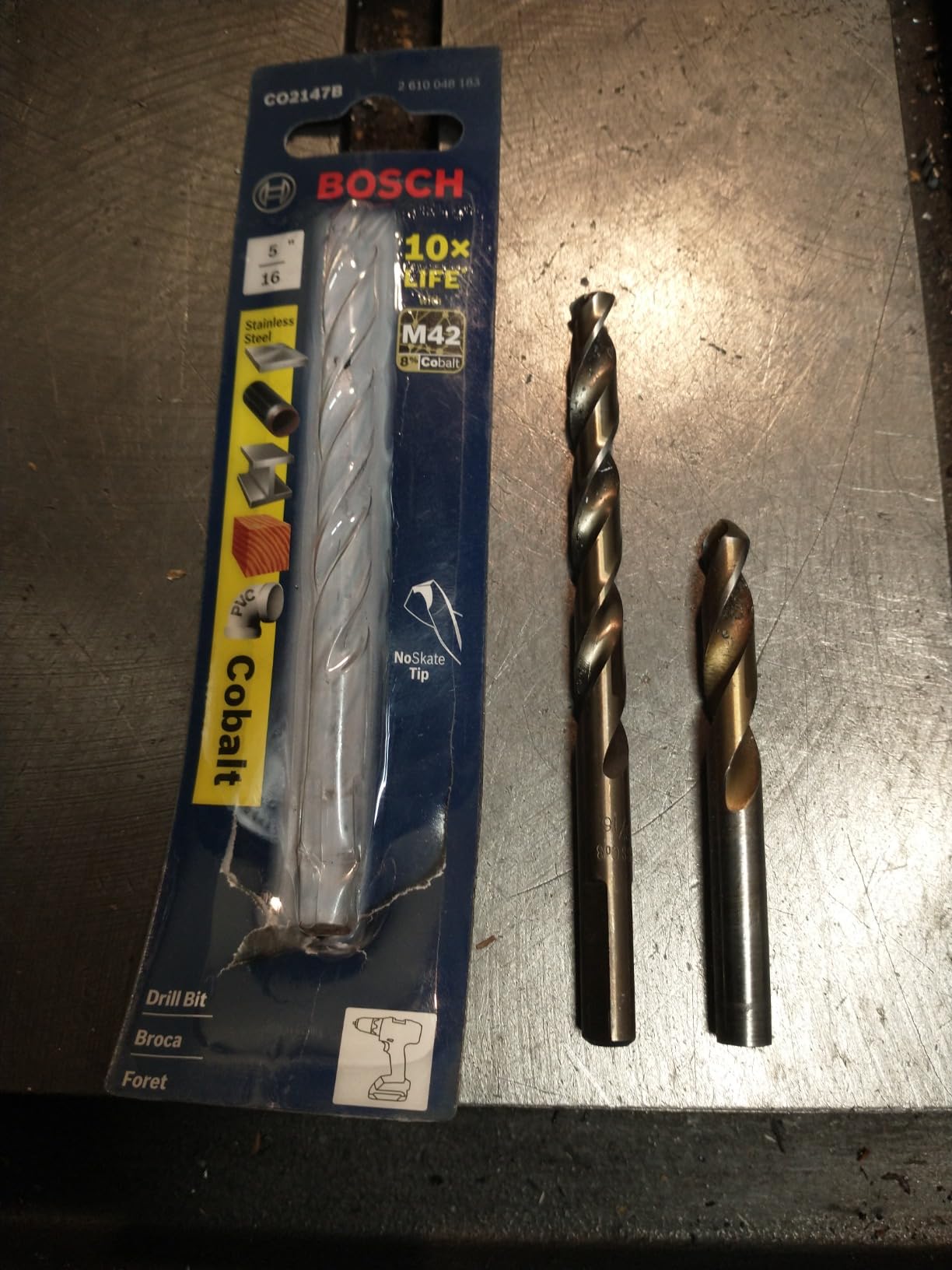 BOSCH CO14B 14-Piece Cobalt Drill Bit Set with Case customer photo 1