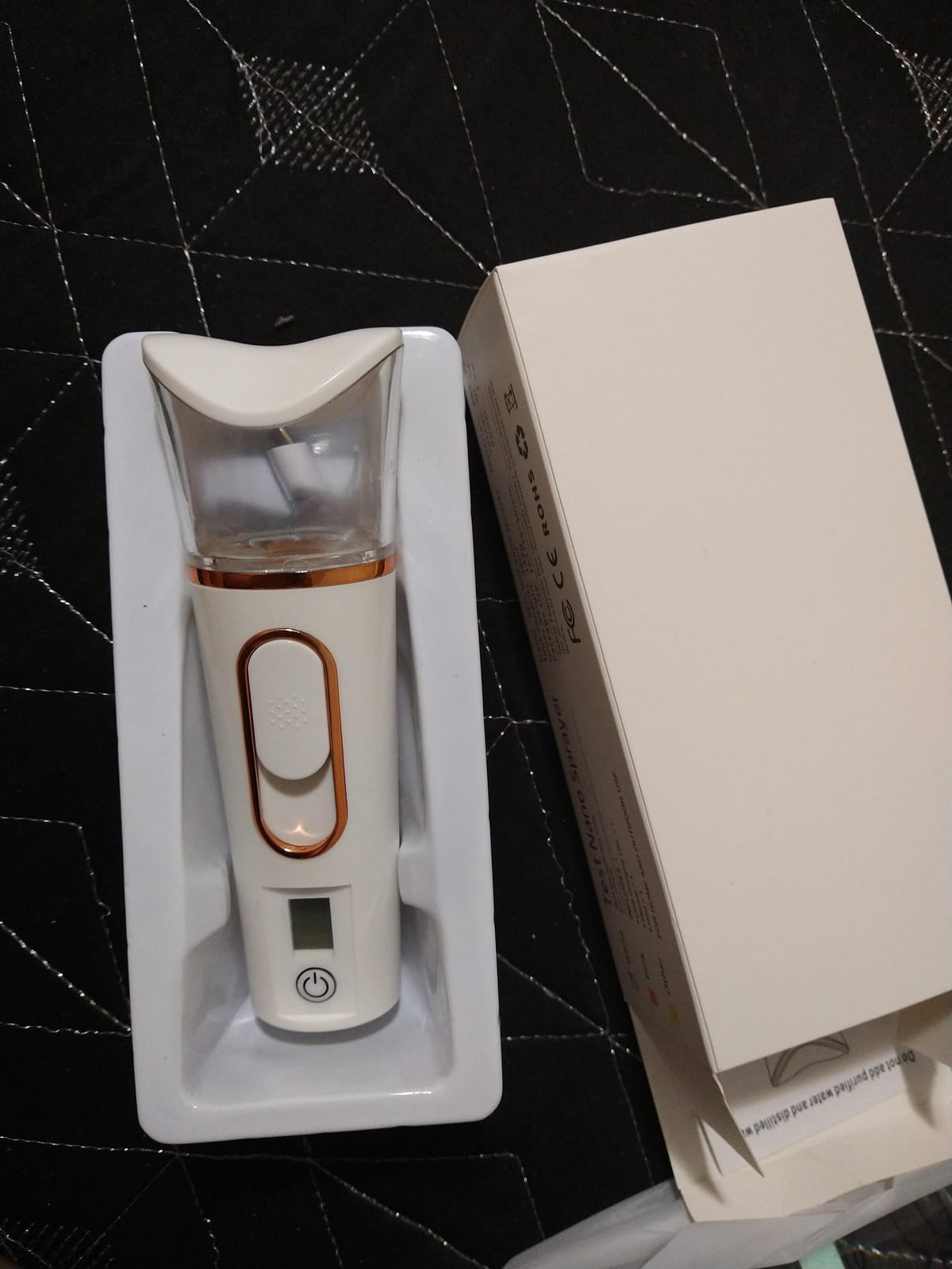 Handy Nano Mist Sprayer with Skin Analyzer Moisture Tester customer photo 2