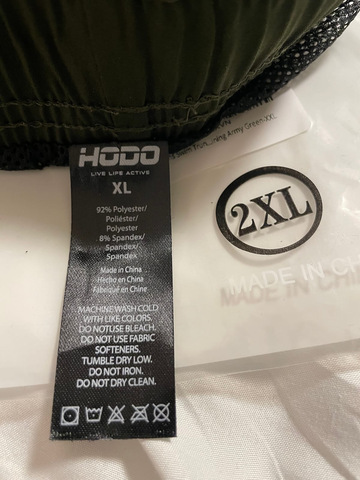 HOdo Mens Swim Trunks with Mesh Liner 9