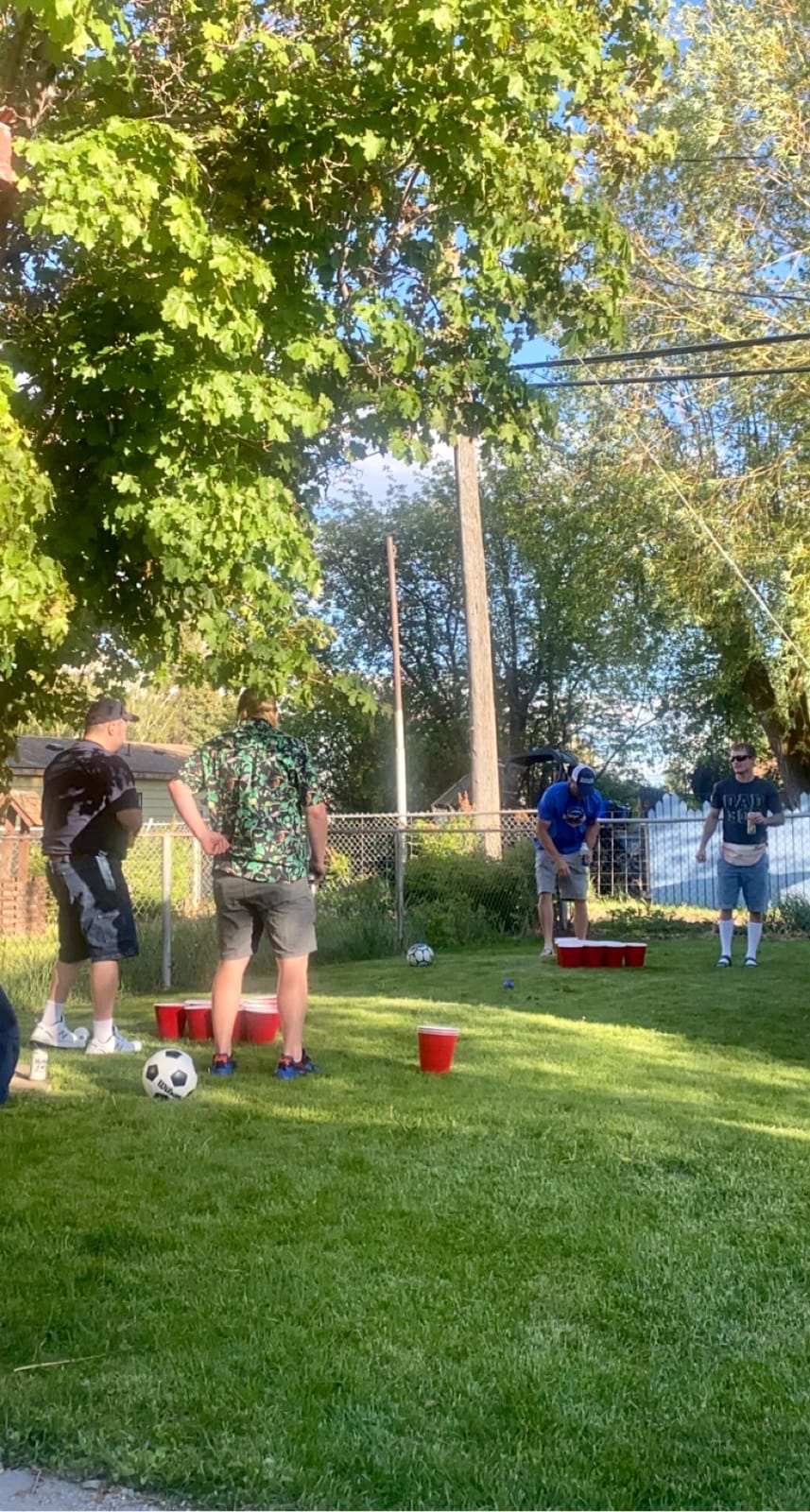 GoPong Giant Yard Pong Drinking Game for Adults – Indoor/Outdoor Lawn, Beach, and Tailgating Beer Pong Party Game – 24 Heavy Duty Giant Cups with 4 Balls customer photo 2