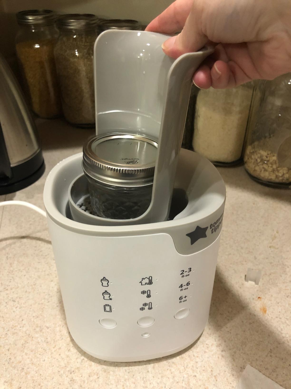 Tommee Tippee Bottle & Food Warmer, Automatic Timer, Touch Settings customer photo 1