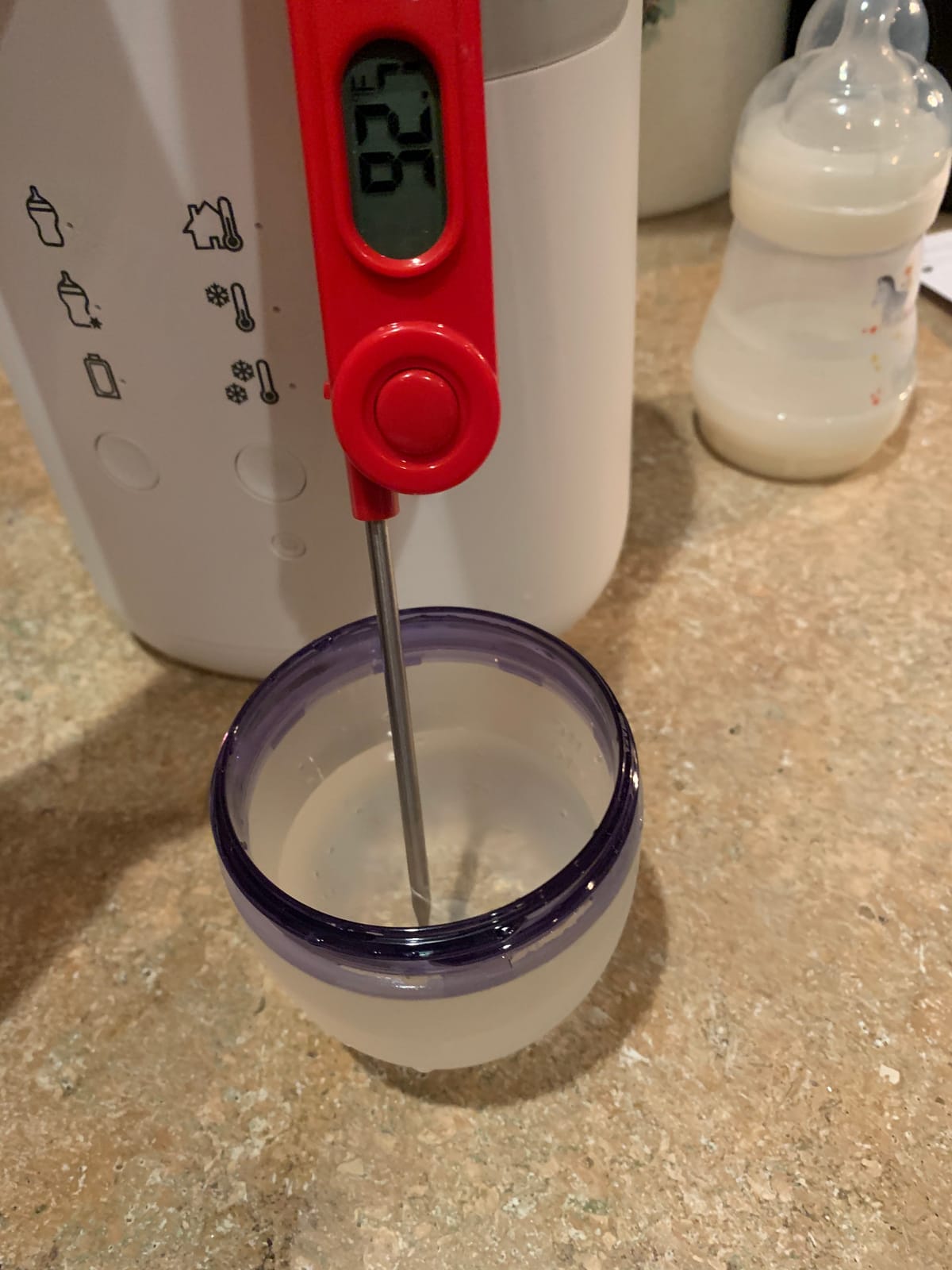 Tommee Tippee Bottle & Food Warmer, Automatic Timer, Touch Settings customer photo 2