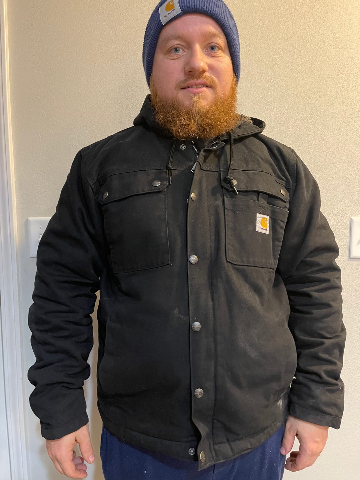 Carhartt Men's Washed Duck Bartlett Jacket customer photo 2