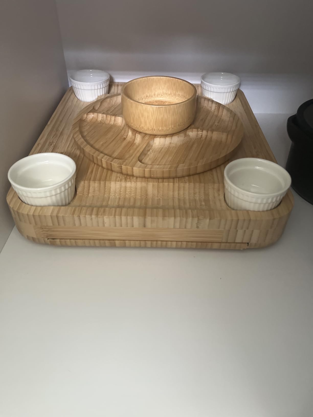 SMIRLY Charcuterie Boards Set, Large Cheese Board Set, Bamboo customer photo 1