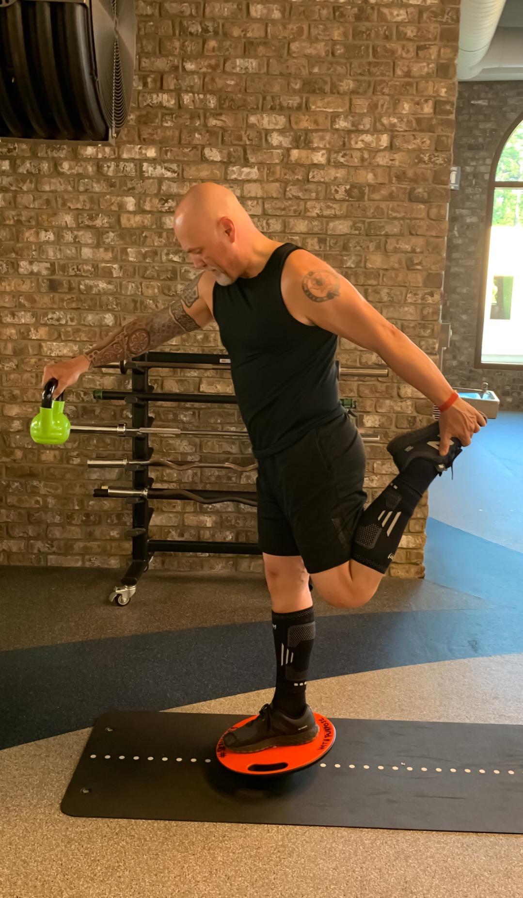 Wobble Exercise Balance Board, No-Skid Surface customer photo 1