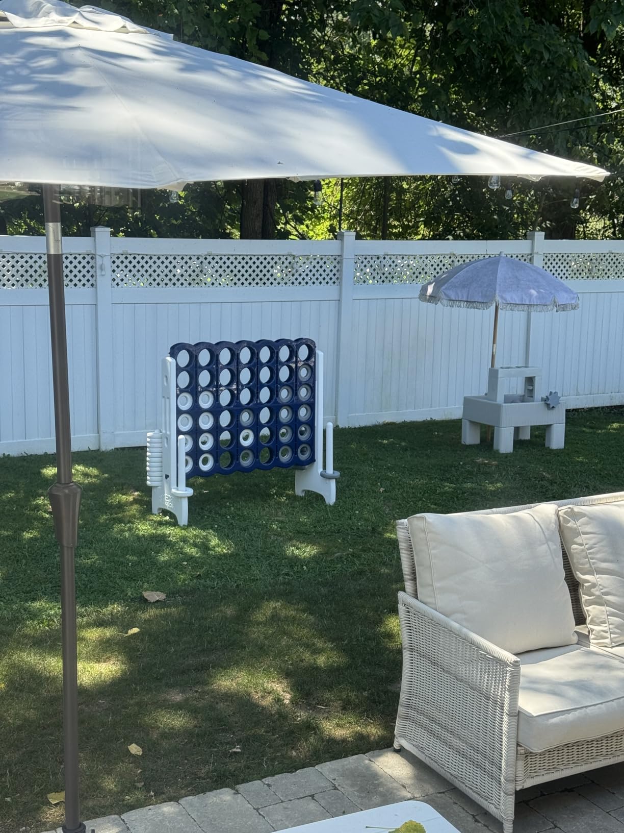 Jumbo 4-To-Score Giant Game with 42 Rings and Reset Sliders customer photo 2