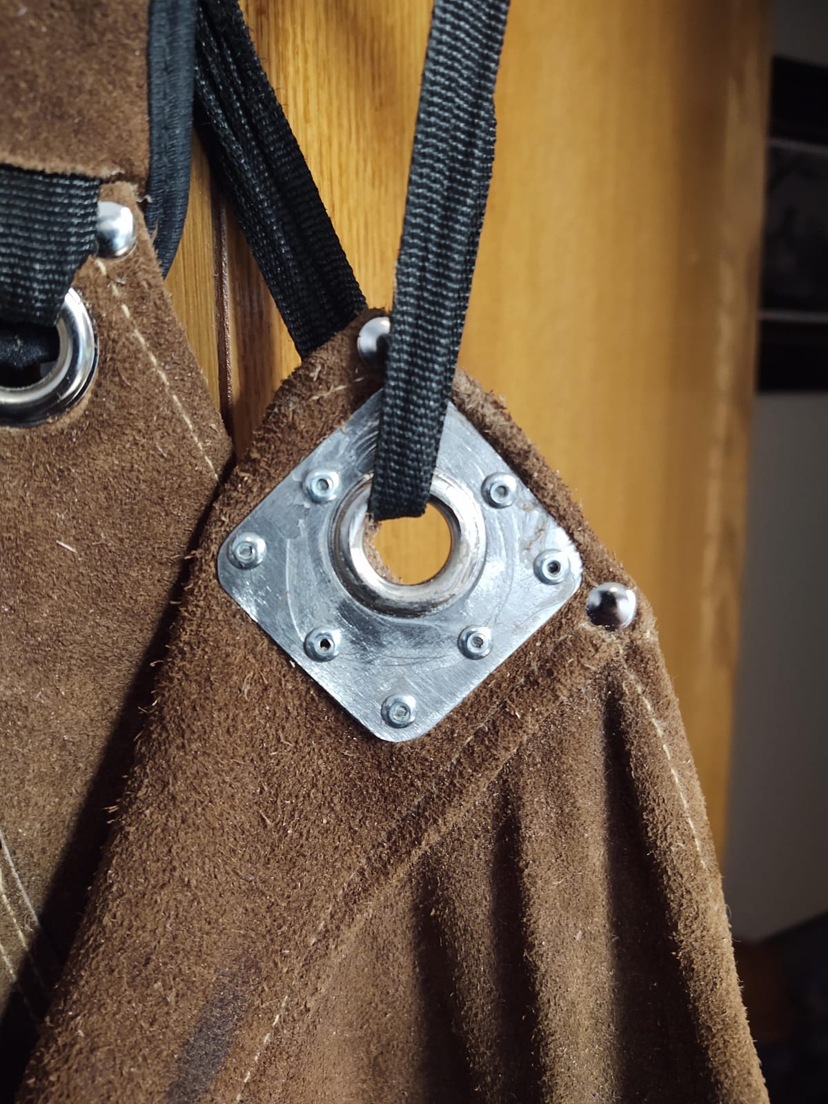 FIGHTECH Leather Welding Apron 11 Tool Pockets Heavy Duty - Wood Working Shop Apron Men Blacksmith Carpenter Adjustable M-XXL customer photo 1