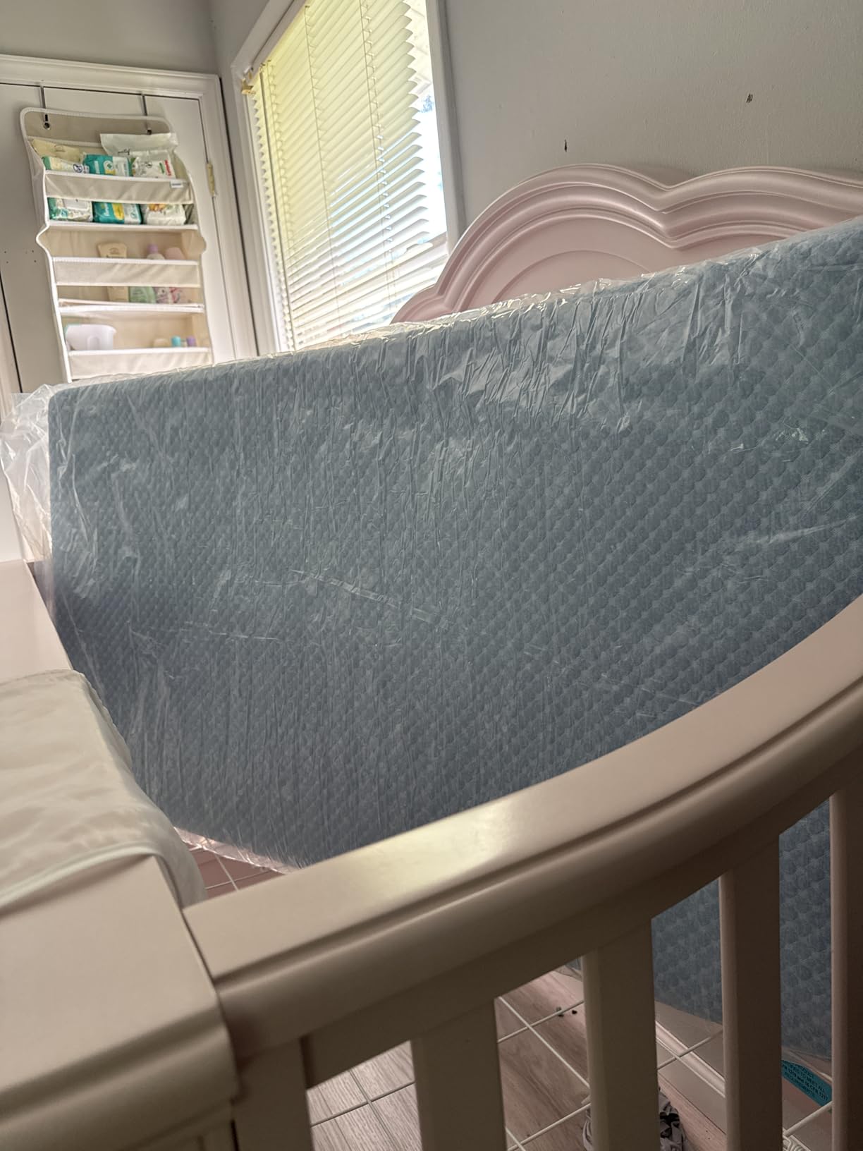 Dourxi Crib Mattress, Dual Sided Comfort Gel Memory Foam Toddler Mattress customer photo 1