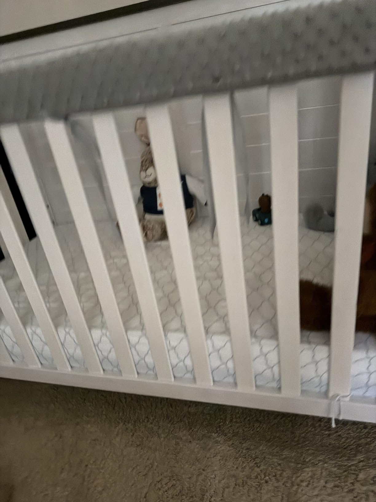 Dourxi Crib Mattress, Dual Sided Comfort Gel Memory Foam Toddler Mattress customer photo 2