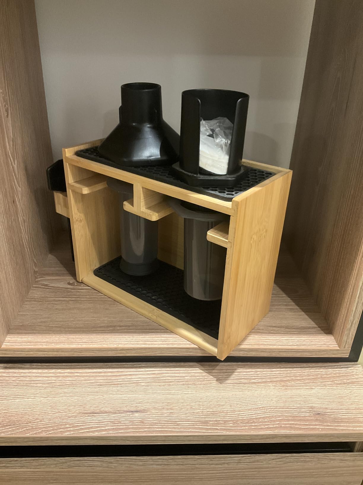 Organizer for AeroPress, Coffee Caddy Stand & Accessory Holder - Original customer photo 1