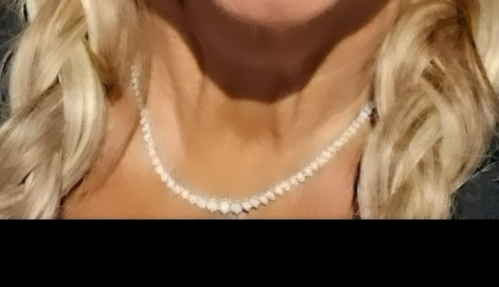 Ross-Simons 3.00 ct. t.w. Diamond Tennis Necklace customer photo 1