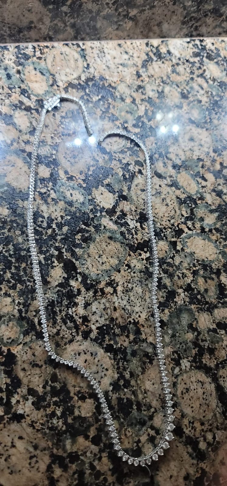 Ross-Simons 3.00 ct. t.w. Diamond Tennis Necklace customer photo 2