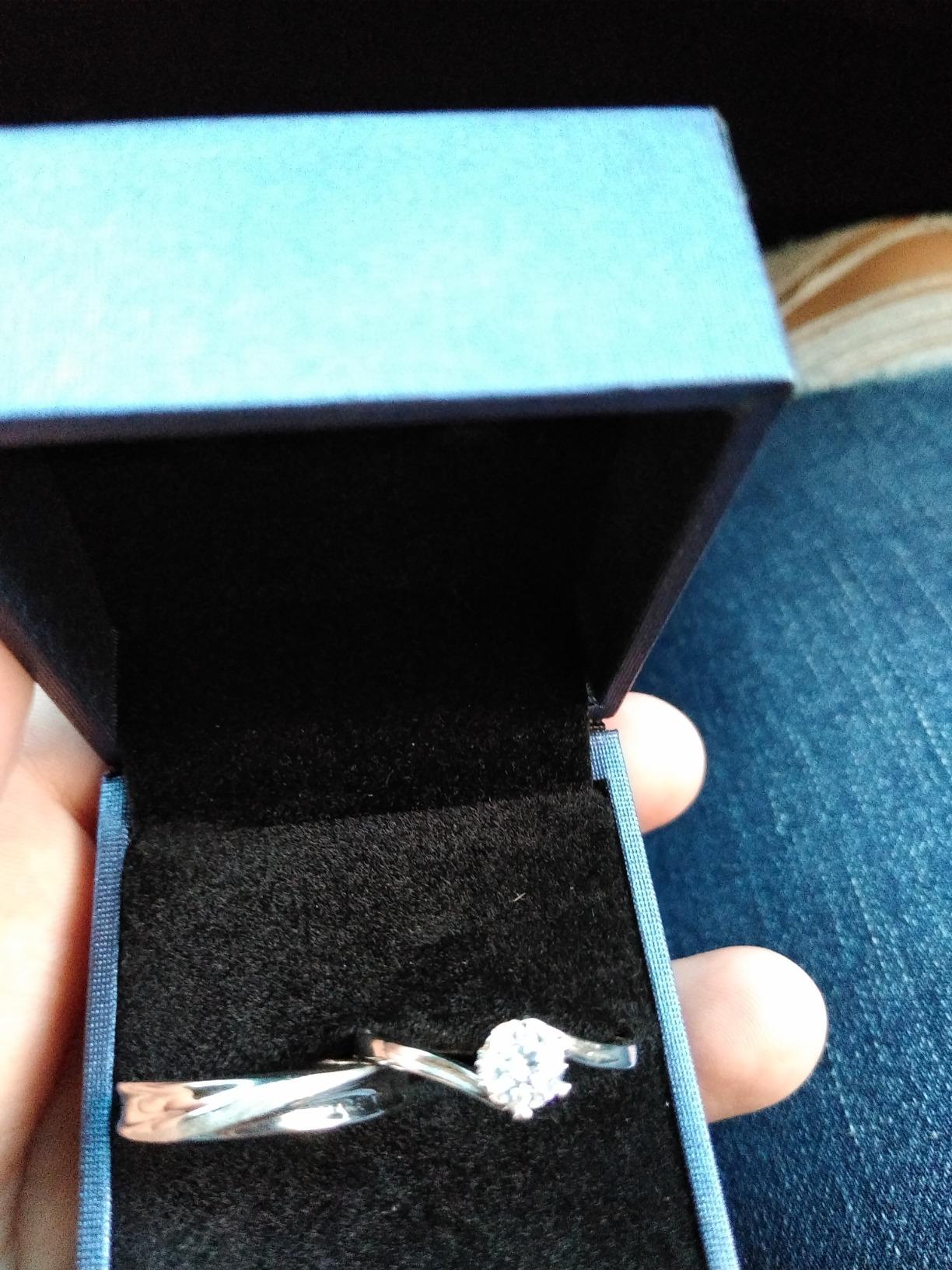Sunamy Endless Love Matching Couple Rings for Him and Her Set, Adjustable S925 Silver Romantic Heart Design, Engagement Ring customer photo 1
