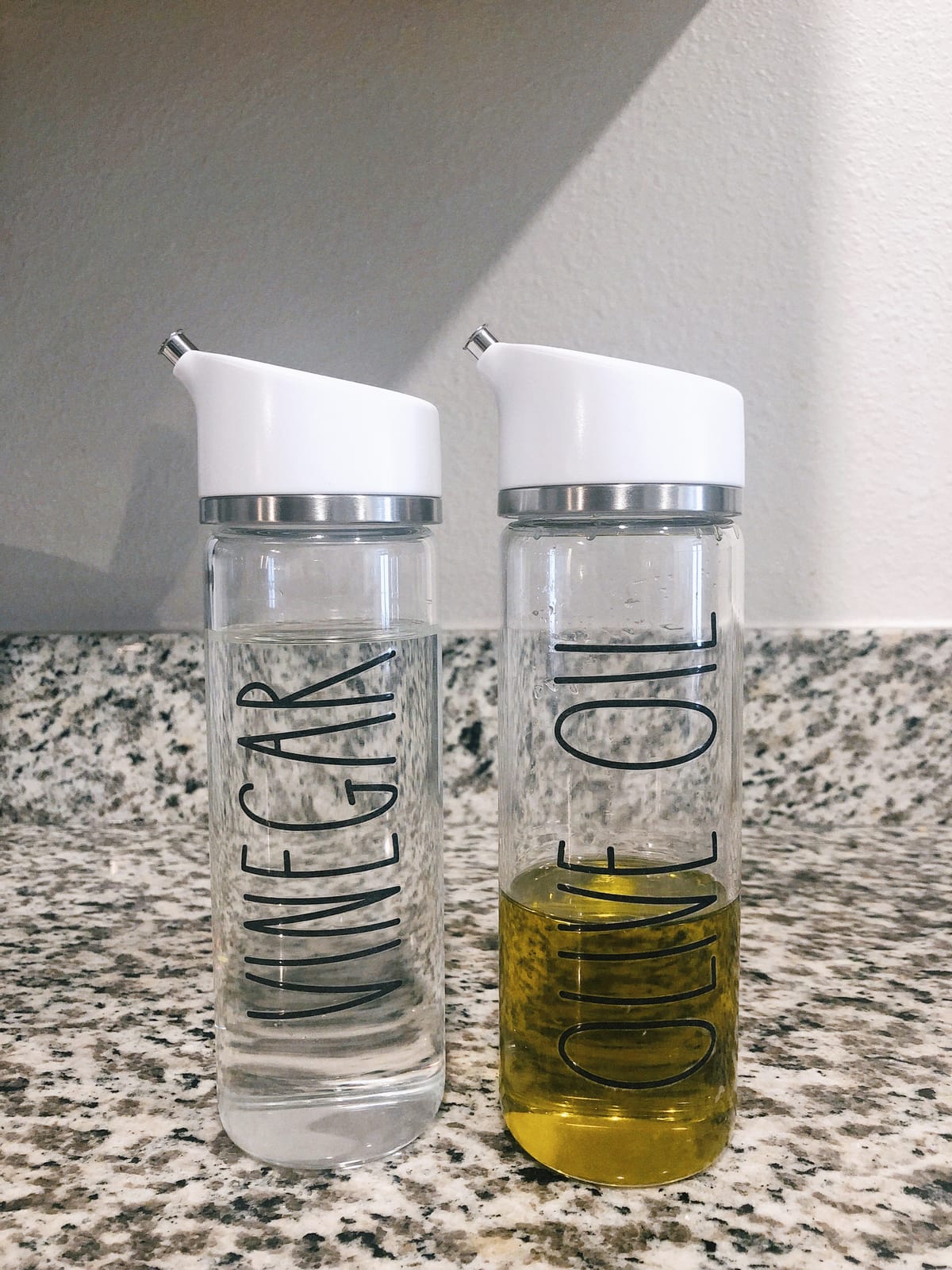 OXO Good Grips Precision Pour Glass Dispenser 2 Piece Set, Oil & Vinegar customer photo 1