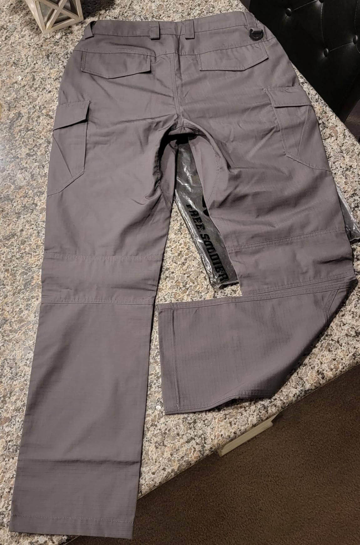 FREE SOLDIER Men's Tactical Pants Ripstop Work Cargo Hiking Pants customer photo 1