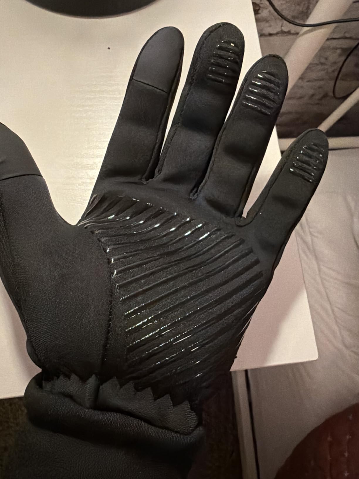 SIMARI Winter Gloves for Women Men - Cold Weather Thermal Touch Screen Ski Snow Glove Liners, Non-Slip Palm & Warm Fleece Lined, for Running Cycling Driving Hiking Walking Sports Outdoor Texting Work customer photo 1