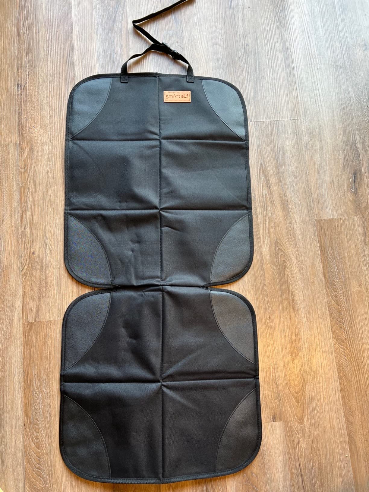 SMART ELF Backing Backseat Car Organizer Kick Mat with Storage Pockets customer photo 2
