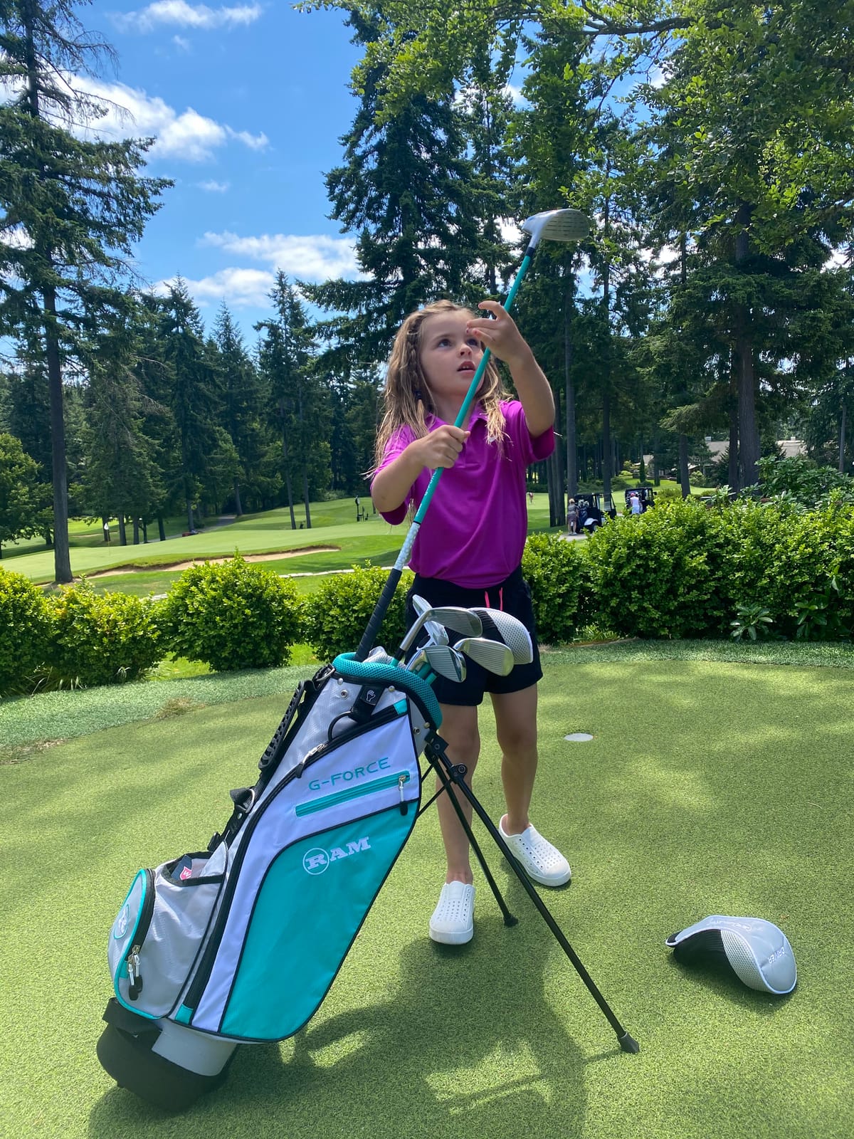 Ram Golf Junior G-Force Girls Right Hand Golf Clubs Set with Bag customer photo 2