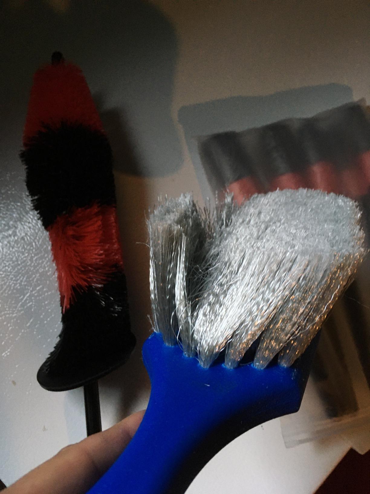 Car Wash Brush with Long Handle, Car Detailing Kit, Wheel Brush 7 Packs customer photo 1