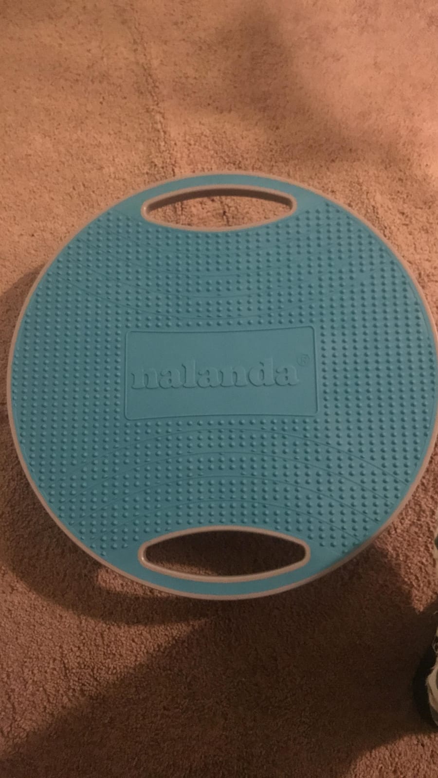 NALANDA Wobble Balance Board, Core Trainer for Balance Training and Exercising, Healthy Material Non-Skid TPE Bump Surface, Stability Board for Kids and Adults customer photo 2