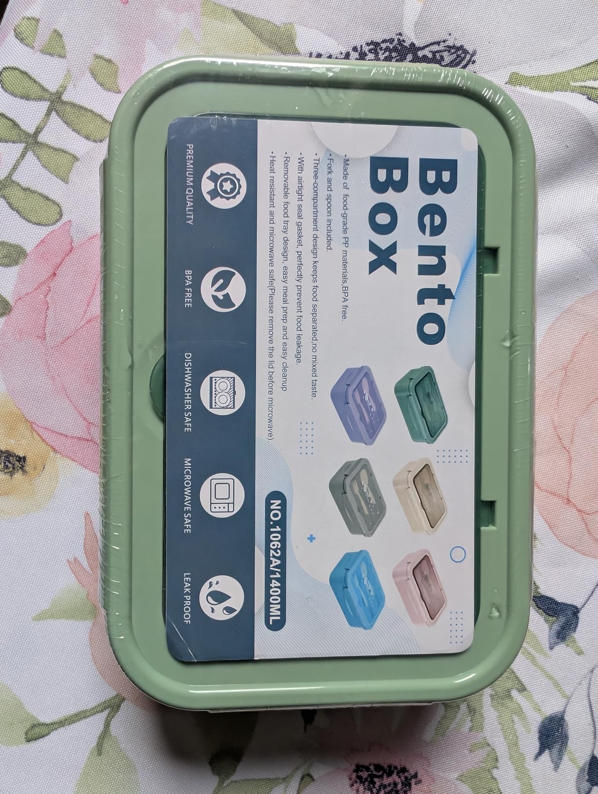 LOVINA Bento Boxes for Adults - 1100ML Bento Lunch Box Container For Kids customer photo 1