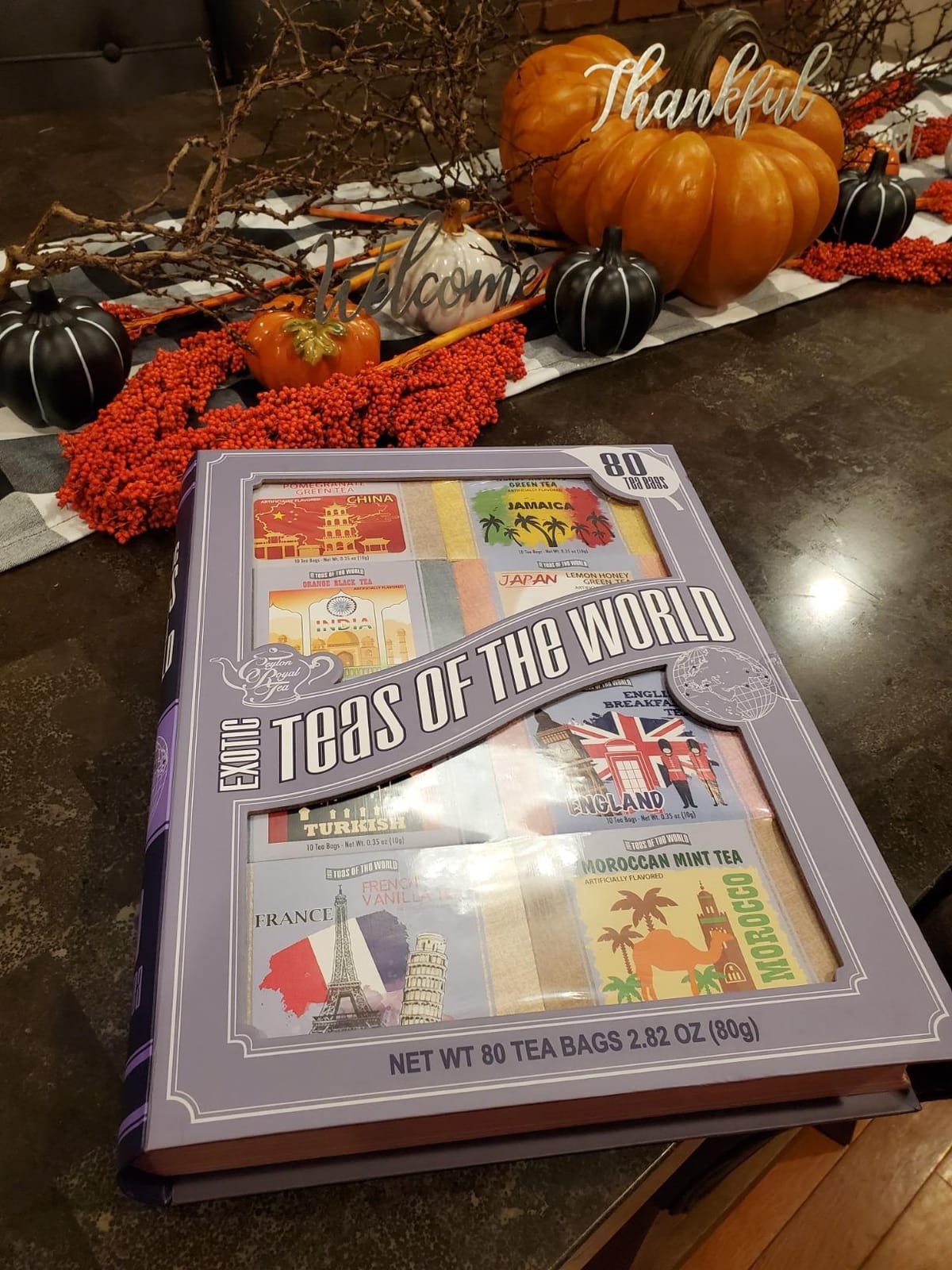 Exotic Teas of The World Gift Set, 80 Tea Bags, 8 Different Flavors customer photo 2