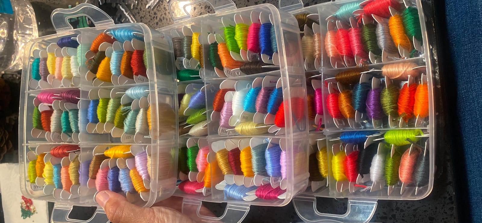 JUPEAN 156 PCS Punch Needle Kit Punch Needle Embroidery Kit Needle Punch customer photo 1