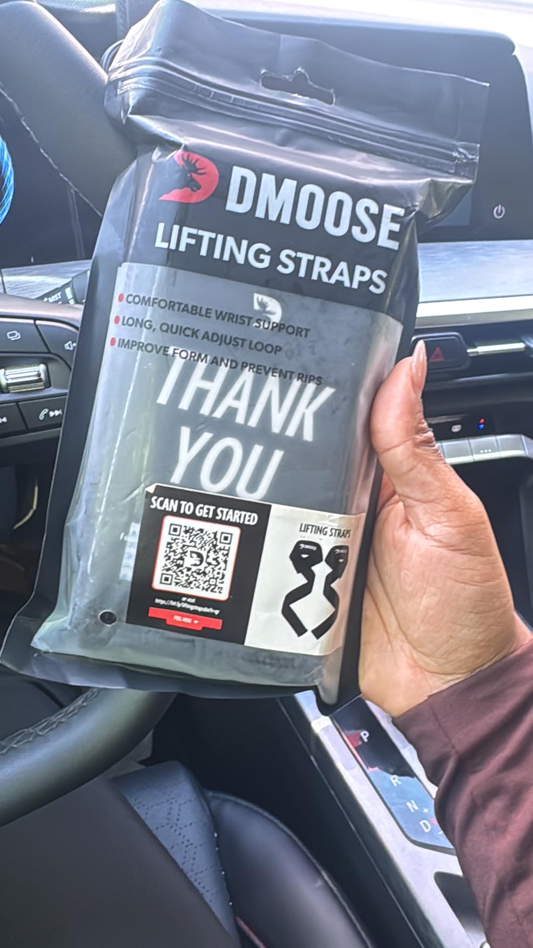 DMoose Fitness Lifting Straps 24