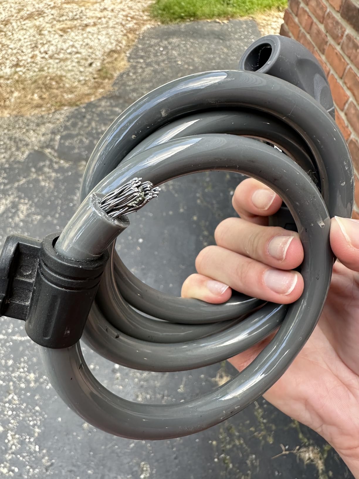 Titanker Bike Lock, Bicycle Lock 4 Feet Cable Lock 1/2 Inch Resettable Bike Lock Combination with Mounting Bracket, Bike Accessories for Bicycle, Electric Scooter, Motorcycle customer photo 1