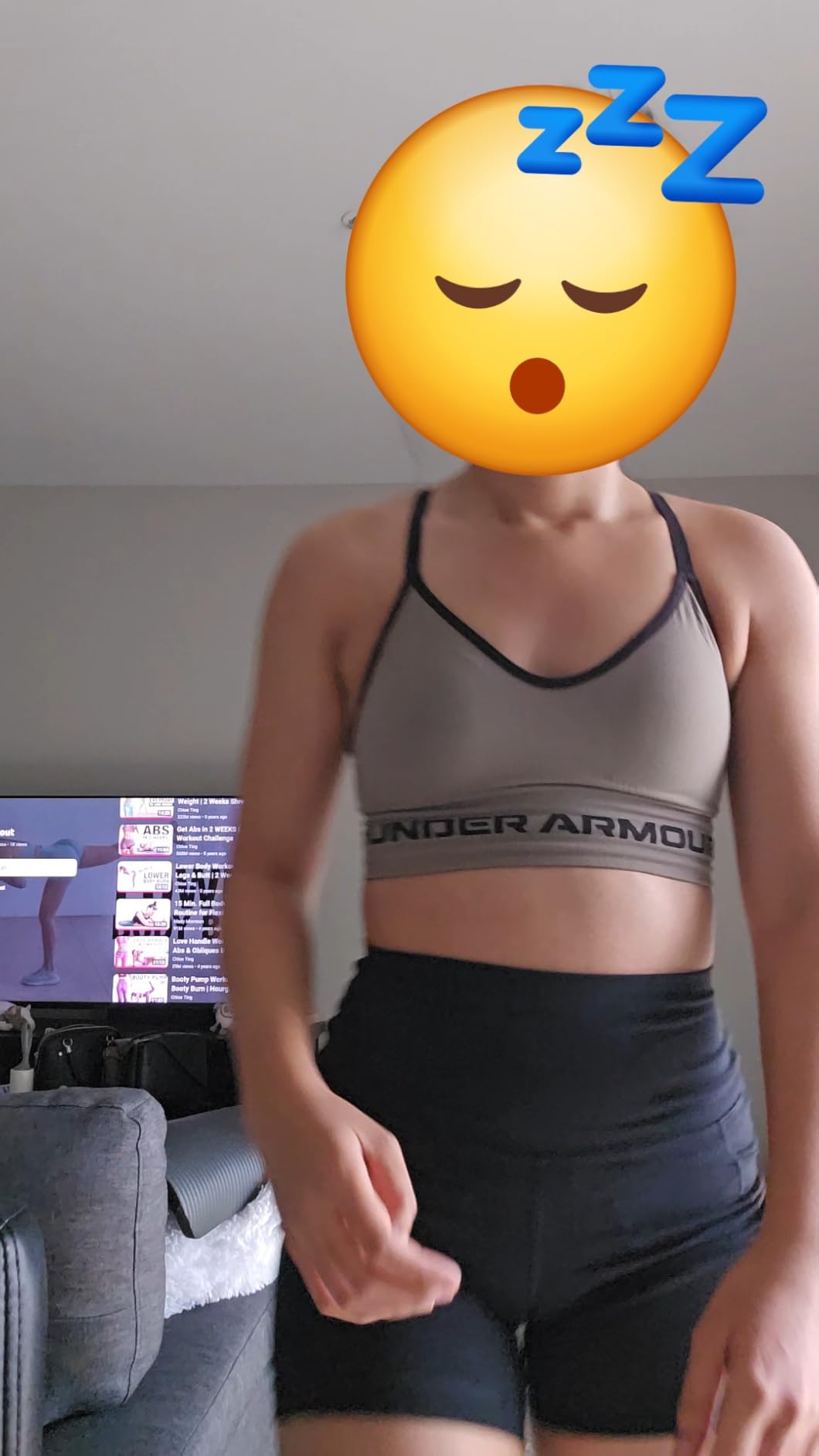 Under Armour Women's Seamless Low Long Bra customer photo 1