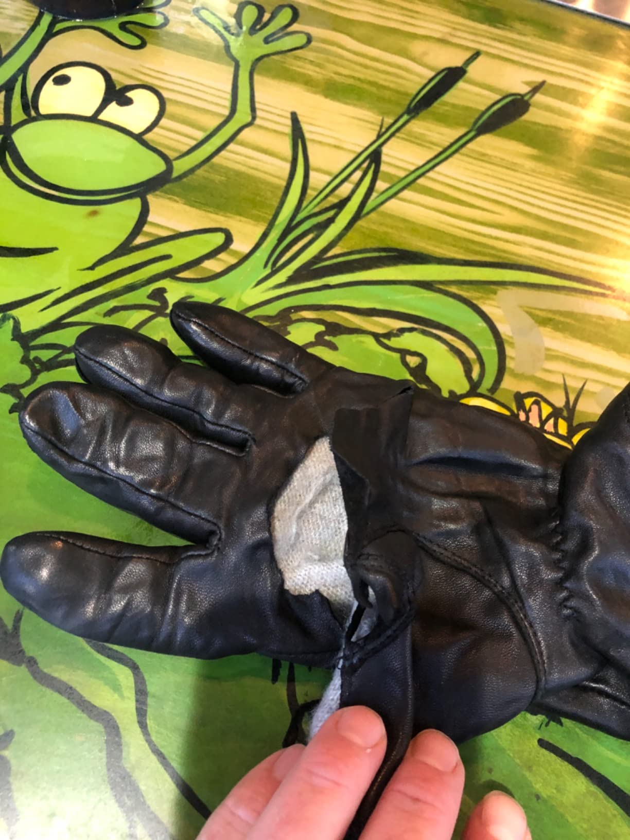 Harssidanzar Leather Gloves for Men,Winter Sheepskin Driving Gloves Cashmere Lined customer photo 1
