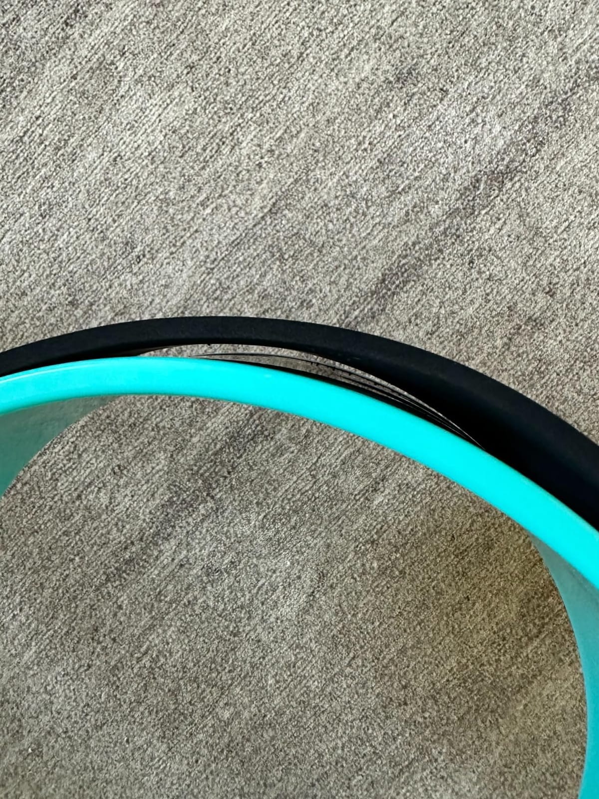 NGT Yoga Wheel 13 inch Yoga Wheel for Back Pain Strongest and Most Comfortable Dharma Yoga Prop Wheel with Free Yoga Bands customer photo 1