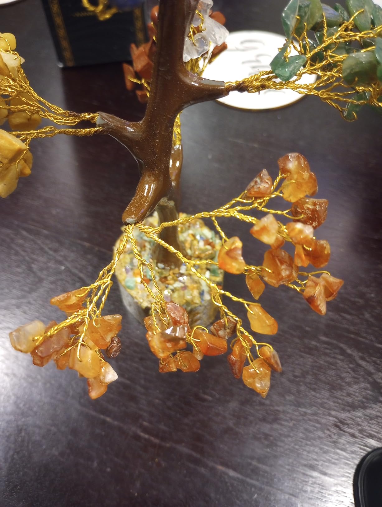 YATSKIA 7 Chakra Tree of Life - Crystals and Healing Stones | Birthday Gifts for Women| Crystal Tree for Positive Energy | Home & Office Decor | Gifts for Mom customer photo 1