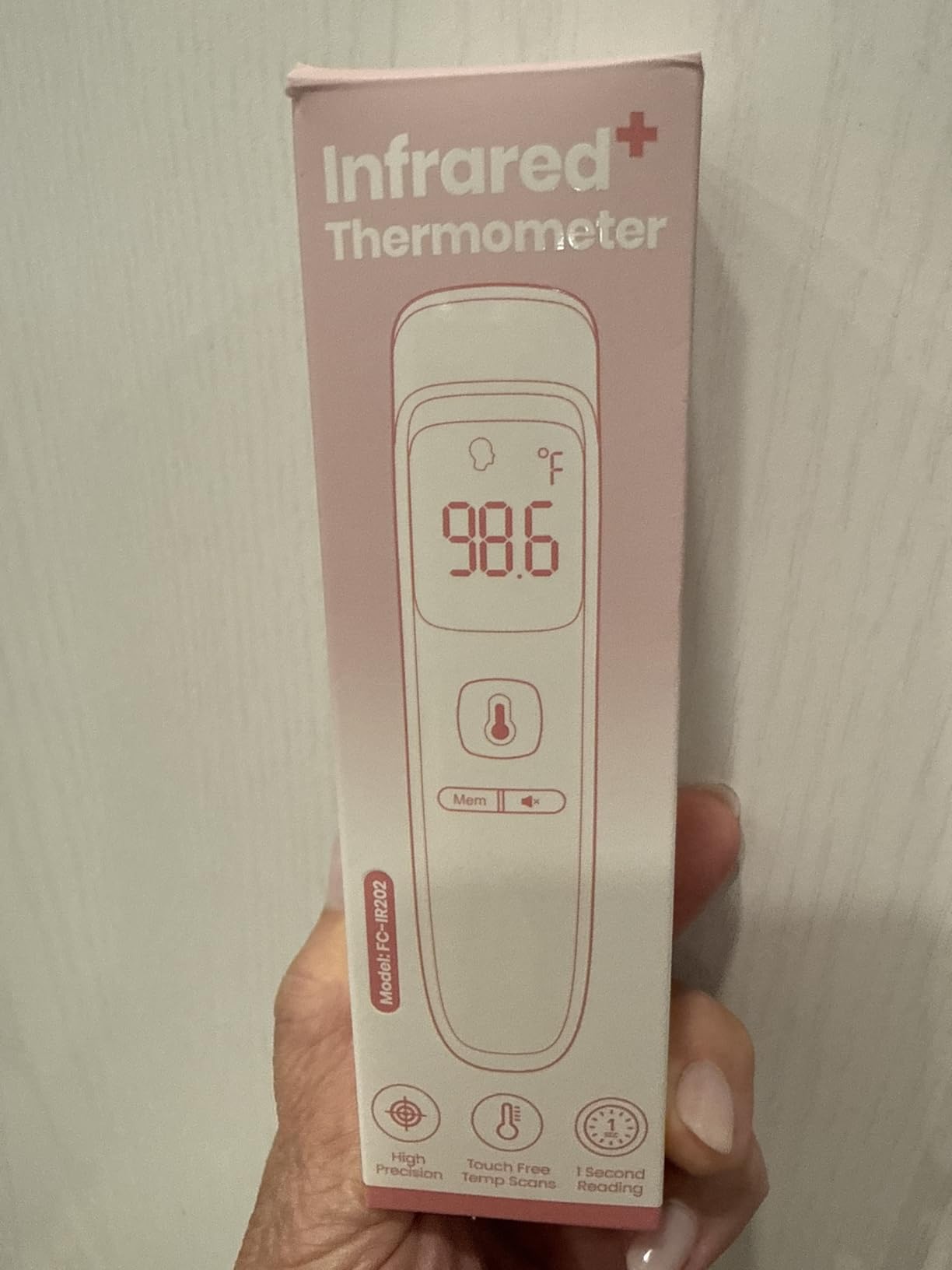 No-Touch Thermometer for Adults and Kids, Accurate Digital Baby Thermometer customer photo 2