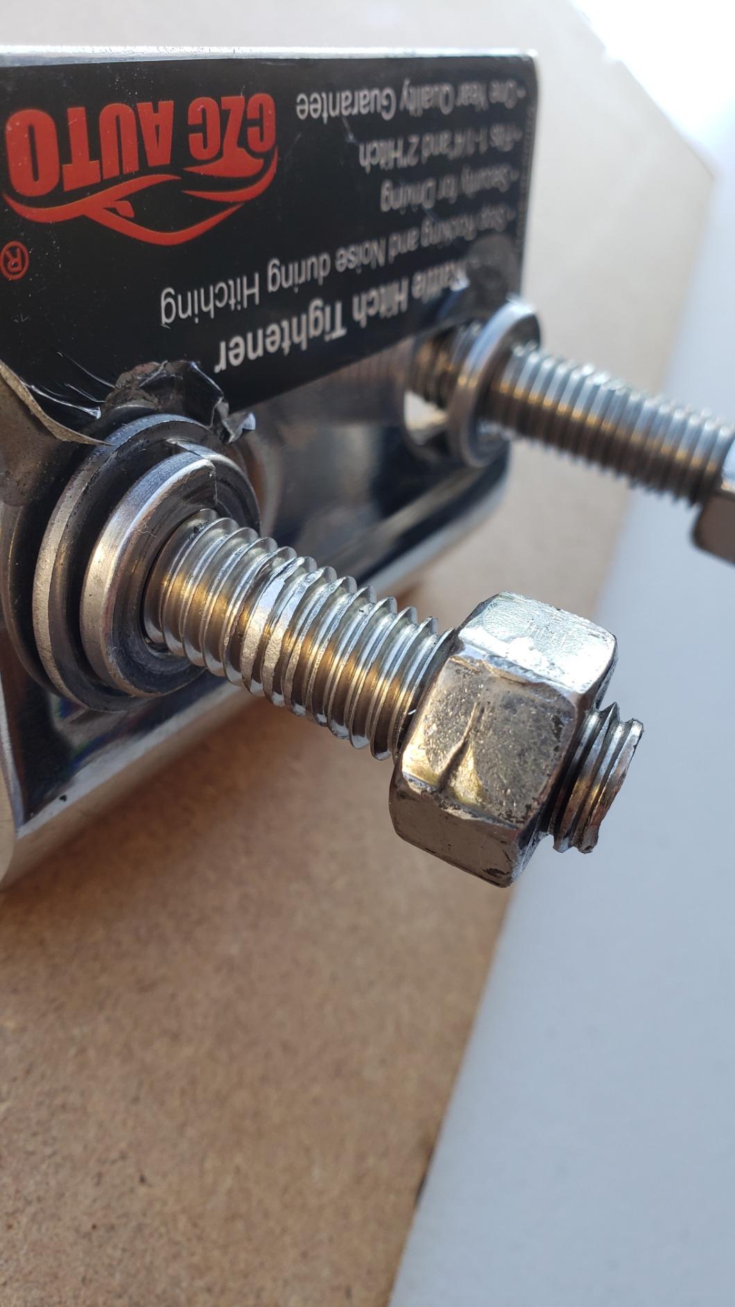 CZC AUTO Hitch Tightener 304 Stainless Steel Heavy Duty for 1.25