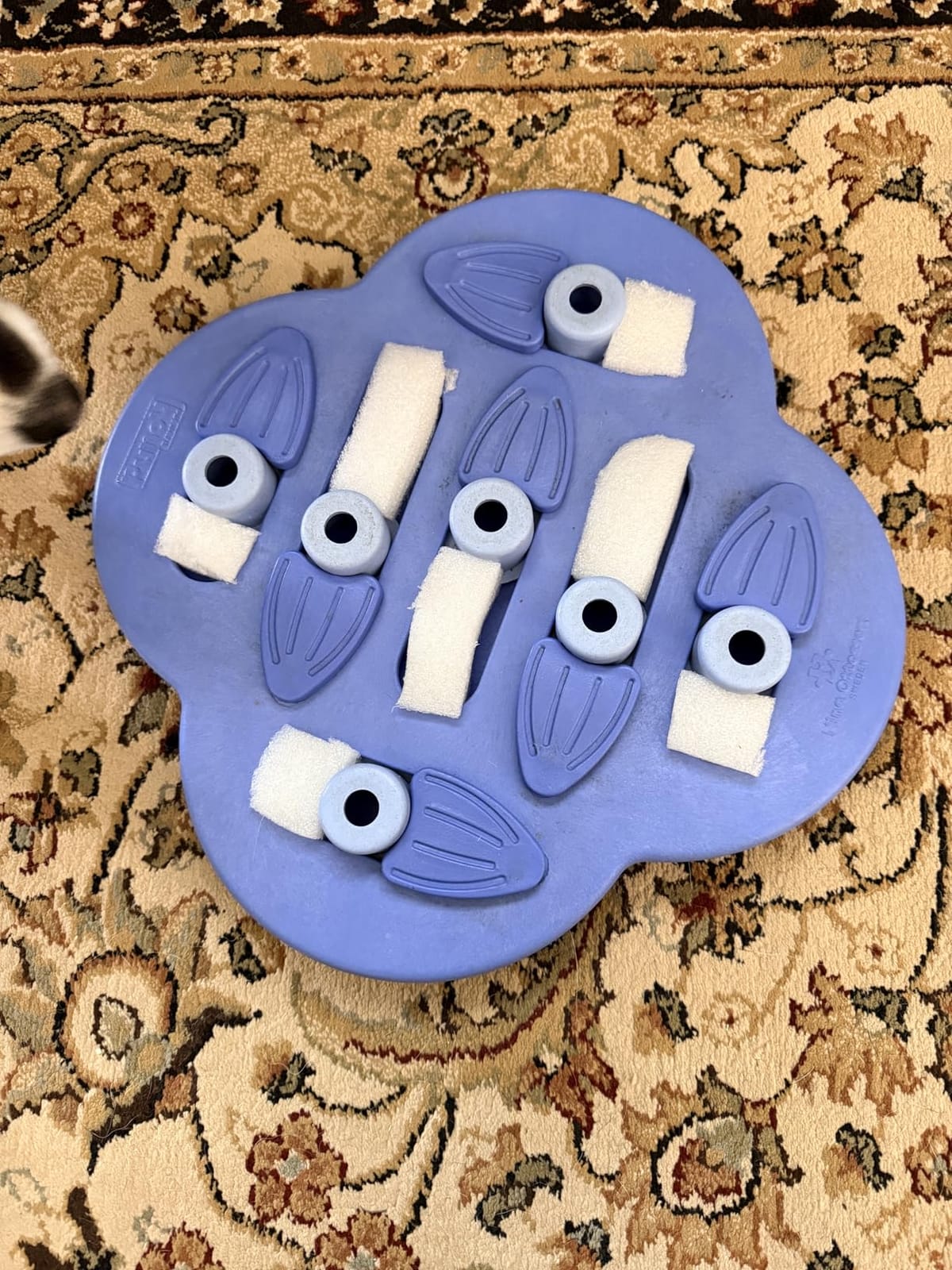 Outward Hound Nina Ottosson Dog Hide N' Slide Dog Toy Treat Puzzle, 11.6