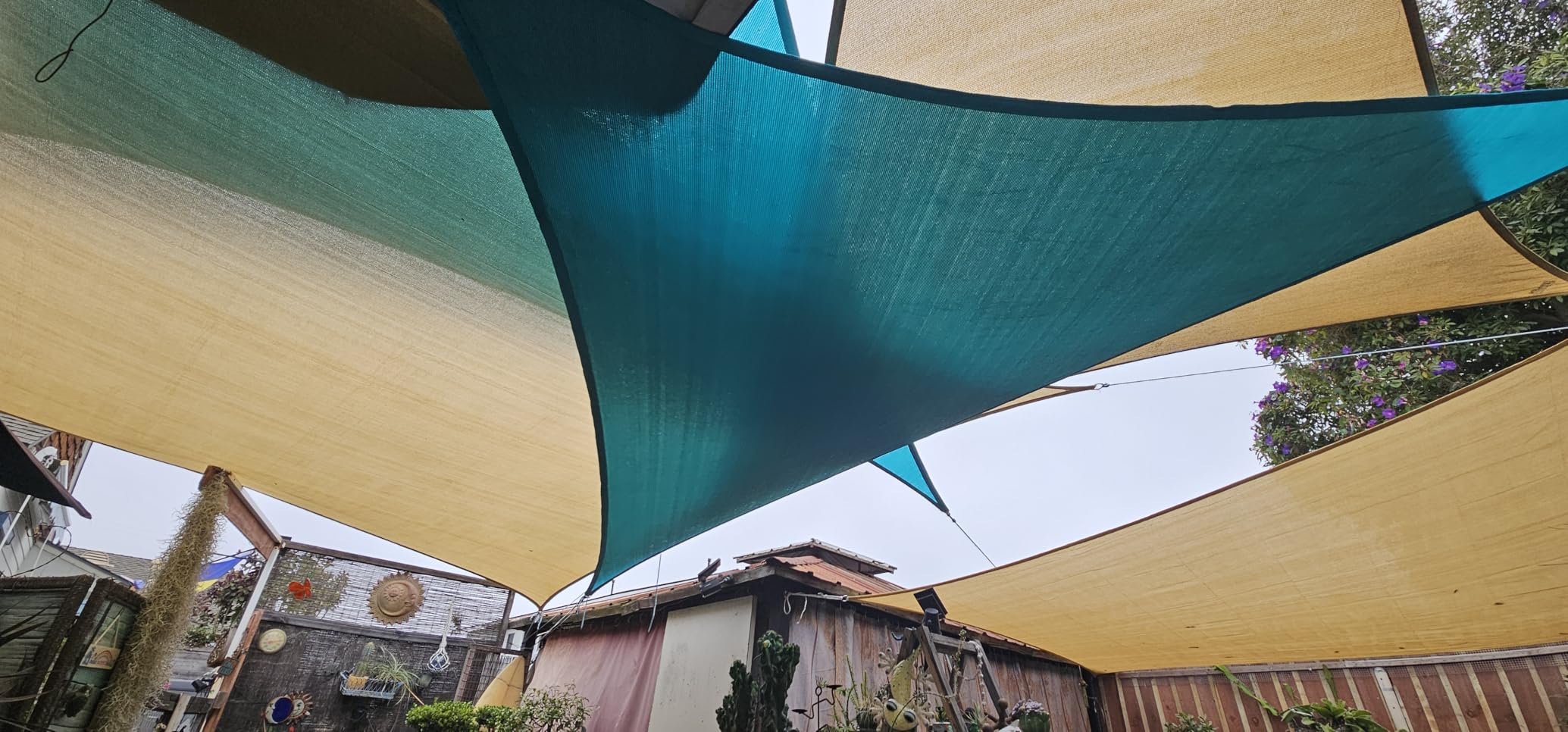 Artpuch Sun Shade Sail 16'X20' Sand Rectangle customer photo 2
