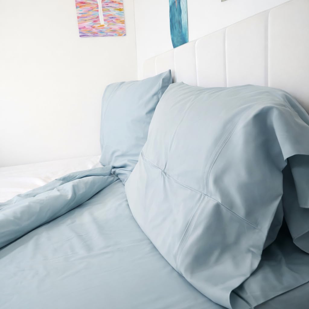 Olive + Crate Tencel Lyocell Eucalyptus Queen Size Sheet Set customer photo 2
