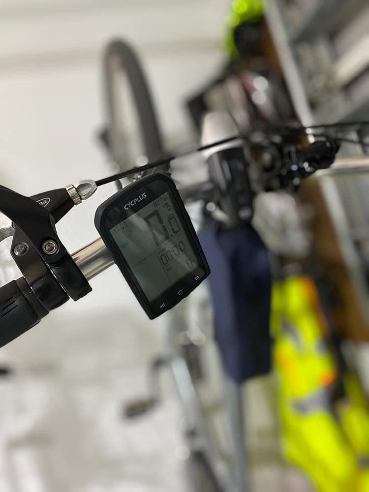 CYCPLUS GPS Wireless Bike Computer M1, 2.9